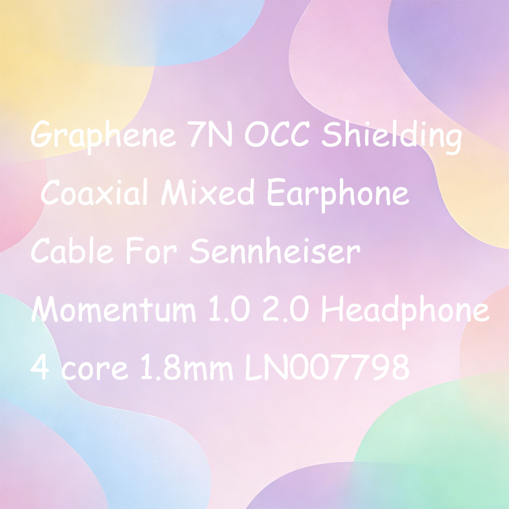 Sennheiser Headphone Momentum 4 - Kabel Earphone Koaksial Campuran dengan Pelindung