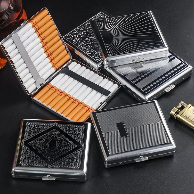 Kotak Rokok Logam Stainless St - Smoking & Vaping Accessories ulasan dan harga