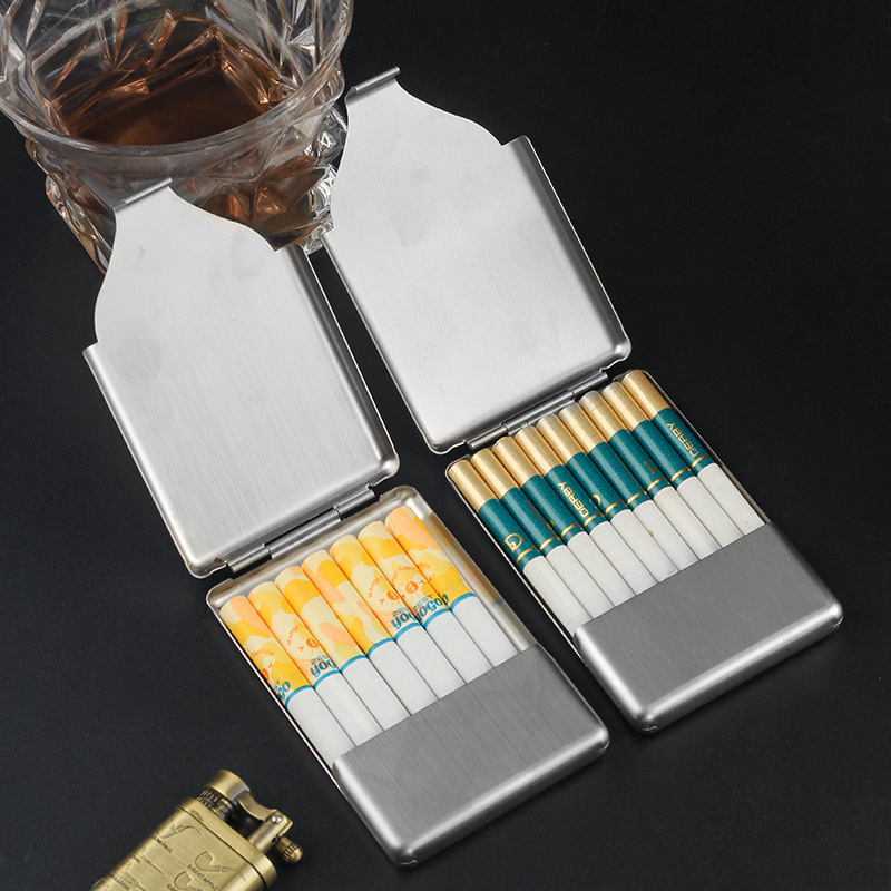 Kotak Rokok Stainless Steel Ta - Smoking & Vaping Accessories ulasan dan harga